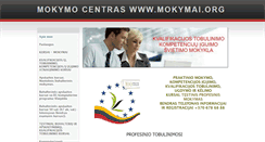 Desktop Screenshot of mokymai.org